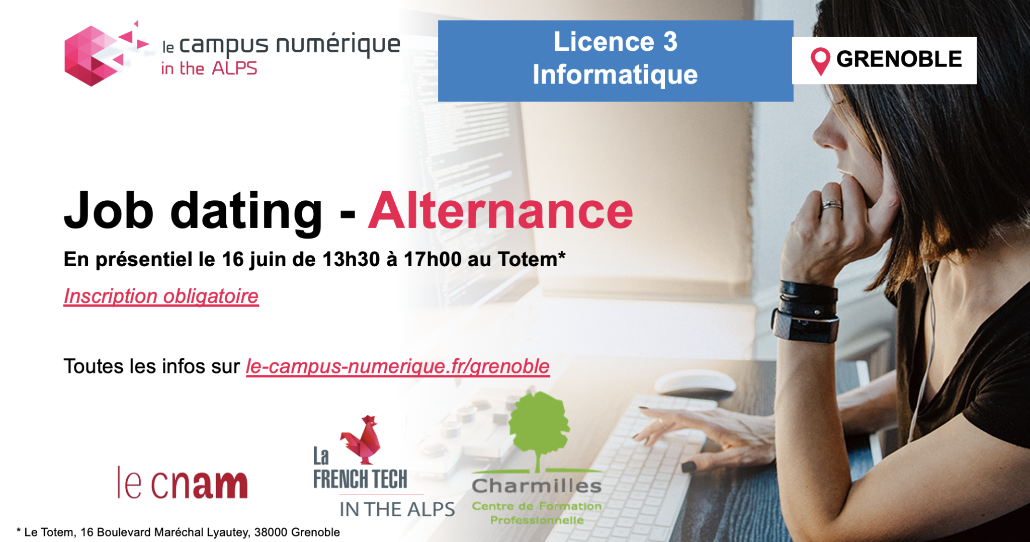 Licence 3 Informatique job datingalternance Le Campus Numérique In